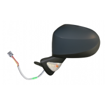 Renault Modus 08-*Retrovisor Izq Electrico Termico  Para Pintar Abatible Electricamente Con Piloto Convexo 9pin