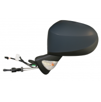 Renault Modus 08-*Retrovisor Izq Manual Con Piloto  Para Pintar Asferico 2pin