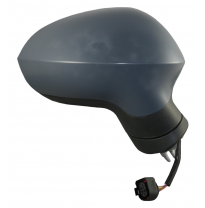 Seat Leon 09-*Retrovisor Dch Electrico Ectrico Negro Convexo Abatible Electricamente 5pin