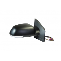 Vw Polo 05-*Retrovisor Dch Electrico Calefactado Convexo Negro Con Piloto