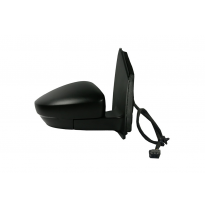 Vw Polo 09-*Retrovisor Dch Electrico Con Piloto Convexo Termico Conector Rectangular