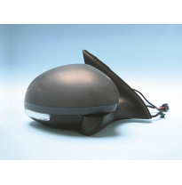 Vw Tiguan 08-*Retrovisor Dch Electrico Calefactado  Para Pintar Con Piloto Convexo 6pin