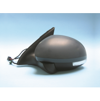 Vw Tiguan 08-*Retrovisor Izq Electrico Calefactado  Para Pintar Con Piloto Asferico 6pin