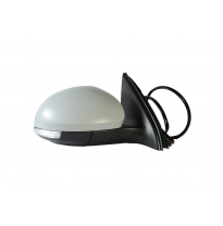 Vw Tiguan 08-*Retrovisor Izq Electrico Calefactado  Para Pintar Abatible Electricamente Con Piloto Con Luz De Cortesia Asferico