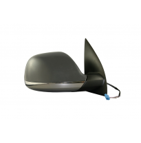 Vw Amarok 10-*Retrovisor Dch Electrico Calefactado  Para Pintar Convexo Base Cromada