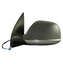 Vw Amarok 10-*Retrovisor Izq Electrico Calefactado Para Pintar Asferic Con Antena Base Cromada