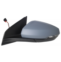 Vw Polo 2017.09-*Retrovisor Izq Electrico Para Pintar Asferico Calefactado Con Intermitente 6pin