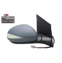 Retrovisor Dch Electrico Convexo Termico Imprimado - Con Piloto - 7 Pines 3/5 Puertas