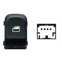 Audi A4/A5/Q5 07-*Boton Elevalunas Delanter. Dch+traser. Dch/Izq(Negro/Blanco)4pin