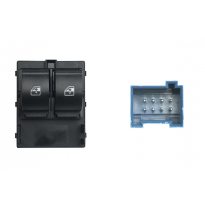 Citroen Nemo/Fiorino/Bipper 08-*Interruptor Puerta Delanter. Izq(2 Botones)8pin