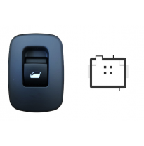 Citroen C3 Picasso 2009.02-*Boton Elevalunas Traser. Dch/Izq Con Sistema Confort 4pin