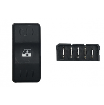 Dacia Logan 04-*Boton Elevalunas Delanter. Izq 5pin