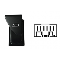 IVECO DAILY 00-*BOTON INTERRUPTOR DELANTERO IZQ(ELEVALUNAS DELANTERO IZQ)6PIN