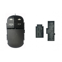 Ford Focus 98-*Interruptor Puerta Delantero  Izq(2 Botones) 9pin