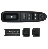 Peugeot 406 95-*Interruptor Puerta Delanter. Izq Con Sistema Confort +Esp(4 Botones)25pin