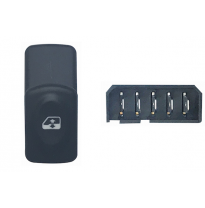 Renault Kangoo 97-*Boton Elevalunas Delanter. Dch/Izq 5pin