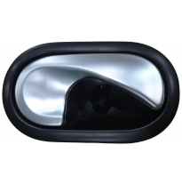 Renault Clio/Megane 02-*Tirador Puerta Delantero/Trasero Interior Dch Plateado
