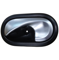 Renault Clio/Megane 02-*Tirador Puerta Delantero/Trasero Interior Izq Plateado