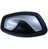 Renault Meg 08-/Clio 13-*Tirador Puerta Delantero/Trasero Dch Interior Plateado