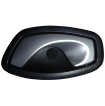 Renault Meg 08-/Clio 13-*Tirador Puerta Delantero/Trasero Izq Interior Plateado