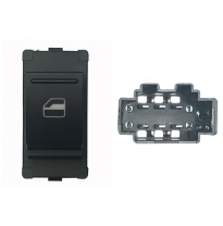 Seat Mii/Vw Up/Skoda Citigo 12-*Boton Elevalunas Delanter. Dch(Negro/Blanco)6pin