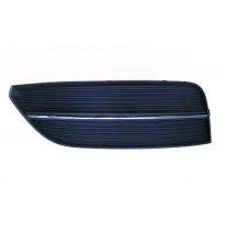 Audi A3 13-*Rejilla Paragolpes Delantero Izq Sin Agujero Con Moldura Cromada