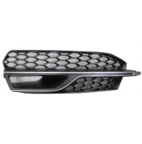 Audi A3 2012.10-*Rejilla Izq Paragolpes Delantero 3/5p (Con Moldura Cromada Mod S-Line)