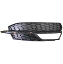 Audi A3 2012.10-*Rejilla Dch Paragolpes Delantero 3/5p (Con Moldura Negra Mod S-Line)