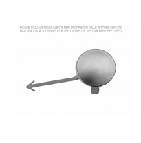 CITROEN C3 2013.04-*TAPA REMOLQUE PARAGOLPES DELANTERO PARA PINTAR