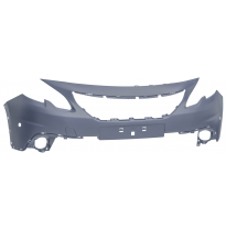 Peugeot 2008 16-*Paragolpes Delantero Para Pintar Con Agujero Aletines Con 2 Agujeros Para Sensor