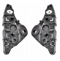 RENAULT FLUENCE 13-*KIT SOPORTES PARAGOLPES DELANTERO PLASTICO