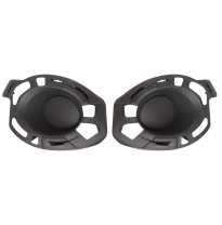 Renault Clio 09-*Juego Rejilla Dch/Izq Paragolpes Delantero Sin Agujeros Para Antiniebla