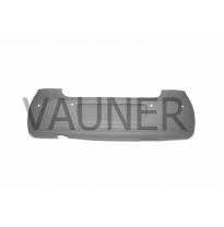 Vw Polo 09-*Paragolpes Trasero Para Pintar (Agujero Para Escape Grande 17cm) Con Agujeros Para Sensor