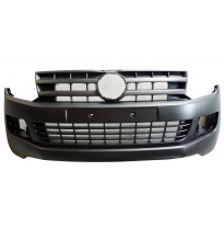 VW AMAROK 2010.09-*PARAGOLPES DELANTERO NEGRO CON REJILLA