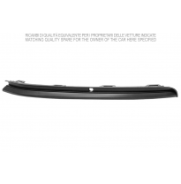 VW GOLF VII 2017.01-*MOLDURA SUPERIOR IZQ NEGRO PARAGOLPES DELANTERO