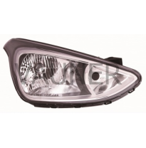 Hyundai I10 13-*Faro Dch Con Regulacion Electrica H4/H7 Interior Negro