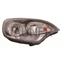 Kia Rio 11-*Faro Izq Con Regulacion Electrica Interior Negro H7/H1