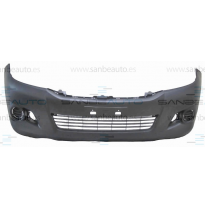 Toyota Hilux 11-*Paragolpes Delantero Sin Agujeros Para Aletin - Negro - Con Rejilla Inferior 2wd