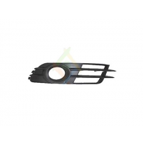 Rejilla Izquierda Parachoques Delantero Negras Con Agujero Antiniebla Abierta