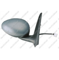 Espejo Izquierdo-Electrico-Negro-Termico-Con Sensor De Temperatura-Asferico/Cromado