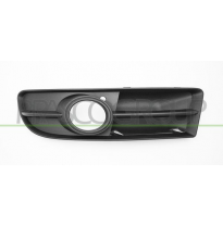 REJILLA IZQUIERDA PARAGOLPES-NEGRA-CON AGUJEROS ANTINIEBLA-CERRADA MOD. S-LINE