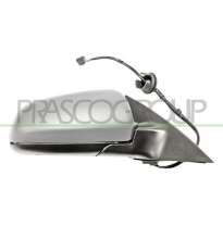 RETROVISOR DERECHO ELECTRICO-TERMICO-IMPRIMADO-CON LUZ CORTESIA-ABATIBLE ELECTRICAMENTE-CON MEMORIA-CONVEXO/CROMADO-16H14P