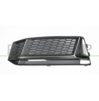 REJILLA IZQUIERDA PARAGOLPES-CON MOLDURA NEGRO BRILLANTE