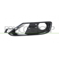 REJILLA IZQUIERDA PARAGOLPES-NEGRO BRILLANTE-CON AGUJERO ANTINIEBLA MOD. SPORT