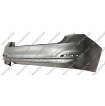 Paragolpes Trasero-Imprimado-Con Tapagancho-Con Agujeros Moldura-Con Escape Doble Izquierdo Mod. 4 Puertas Luxury/Modern/Sport L