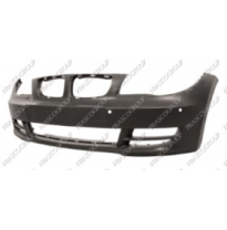 Paragolpes Delantero Imprimado Con Agujeros Para Sensor Aparcamiento + Soportes -Con Tapagancho- Bmw Serie 1 E82/E88 2007-&gt;