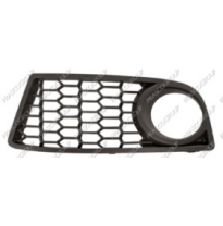 Rejilla Izquierda Paragolpes Negra Con Agujeros Antiniebla