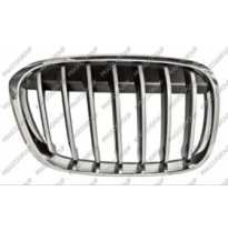 Rejilla Derecha Cromada/Titanio/Negra Mod. X-Line Bmw X1 2015-&gt;