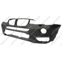 Paragolpes Delantero-Imprimado-Con Agujeros Antiniebla Led-Con Agujeros Lavafaros Y Camara- Bmw X3 2014-&gt;