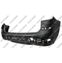 Paragolpes Trasero-Imprimado-Con Escape Doble Izquierdo Bmw X3 2014-&gt;